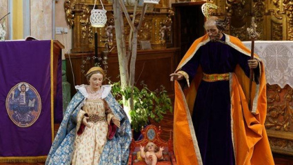 Figuras del Belén de Gea de Albarracín