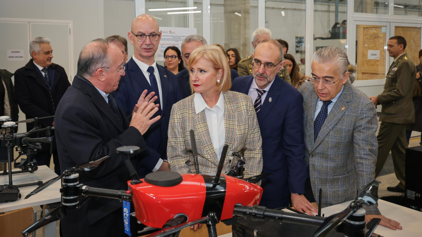 Burgos se posiciona como referente en la tecnología de drones con su laboratorio universitario que hasta la OTAN ha puesto en valor