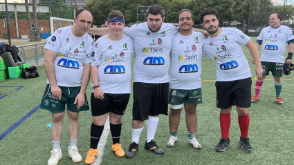El Jaén Rugby Inclusivo hace historia con una victoria en su debut liguero