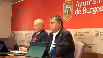 Ángel Manzanedo y Manuel Manso, concejales del Ayuntamiento de Burgos