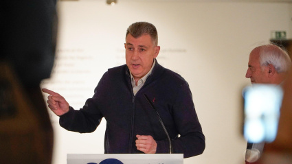 Francisco Guerrero, creador del Belén Monumental de la Fundación Círculo