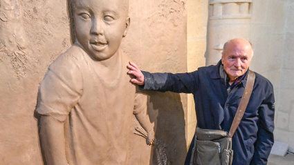 Inauguración de las nuevas puertas para la Catedral de Burgos de Antonio López