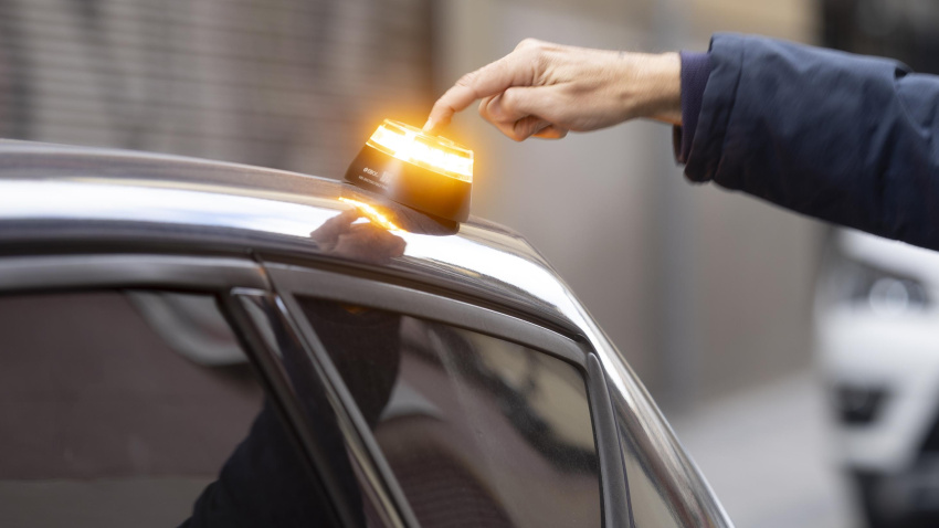 Baliza V16 de emergencia para vehículos