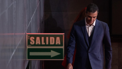 El presidente del Gobierno, Pedro Sánchez