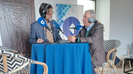 Antonio Real, teniente de alcaldesa de Turismo, en el programa de COPE desde el Palacio San Dionisio
