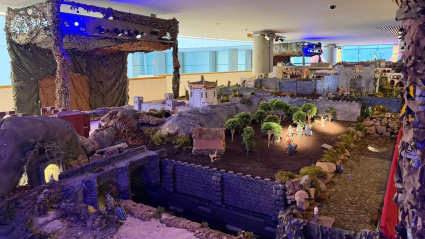 Así es el Belén Monumental del Ejército en Burgos