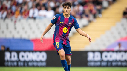 Pau Cubarsí, en el Barcelona