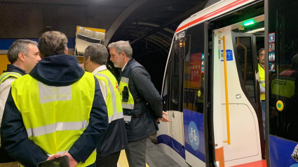 Obras de renovación línea 6