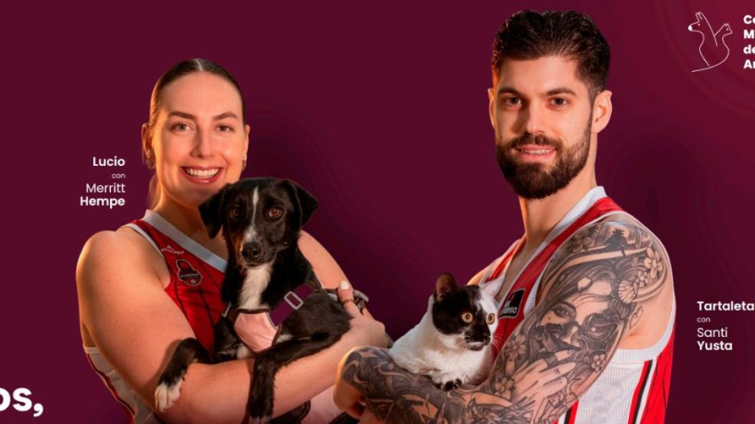 Casademont Zaragoza y el Ayuntamiento de Zaragoza, a favor de la adopción responsable de animales