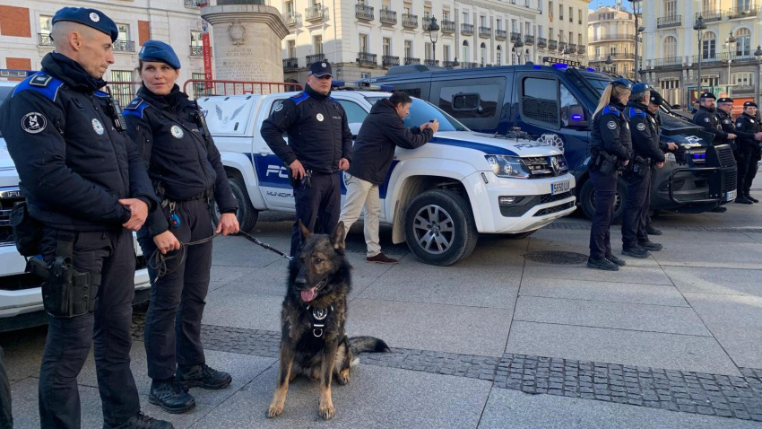 Despliegue del dispositivo de seguridad para las Campanadas