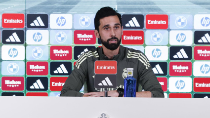 Rueda de prensa de Álvaro Arbeloa