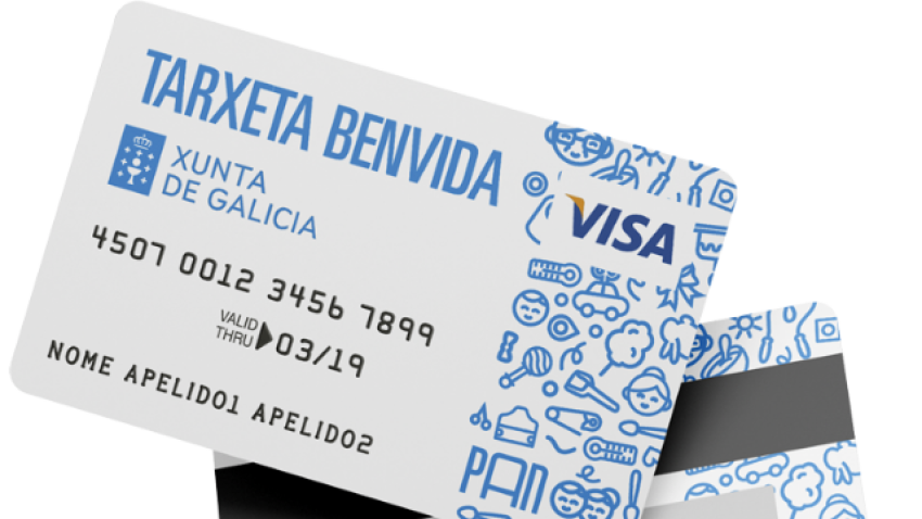 Tarxeta Benvida de Galicia