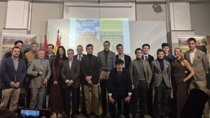 Presentación de la Asociación 'Tercio Bravo' en Las Ventas