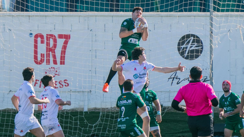 Jaén Rugby deja escapar una victoria increíble ante AD Arquitectura