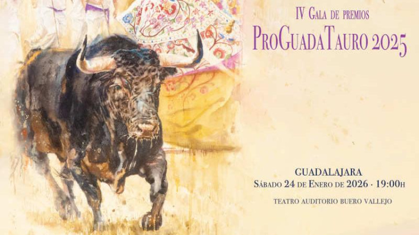 El cartel anunciador de la gala ha sido realizado de nuevo por el artista alcarreño José Luis Condado, en acuarela