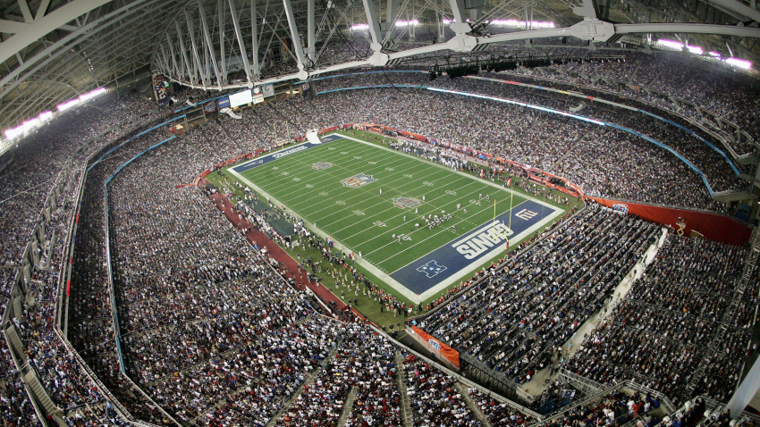 Vista del estado durante la Super Bowl en Glendale, Arizona