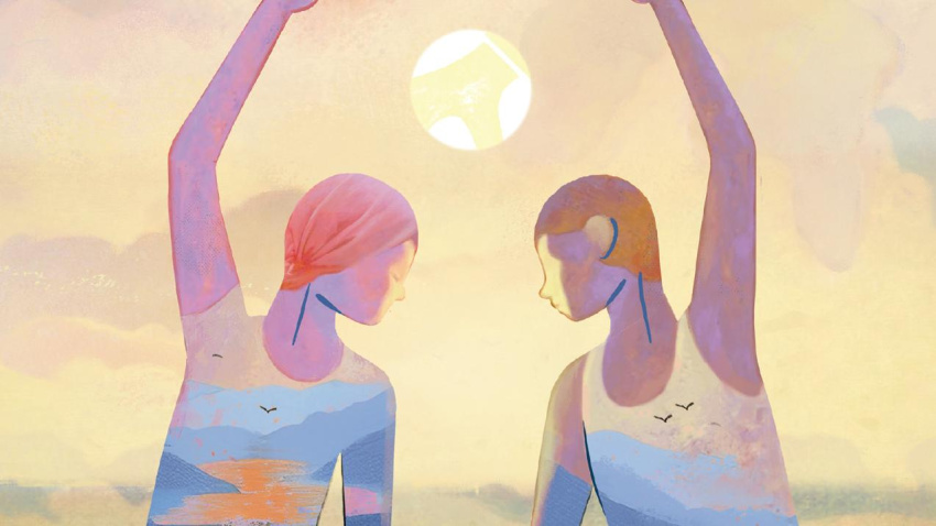 Portada del libro de 'Yoga en tiempos de cáncer'