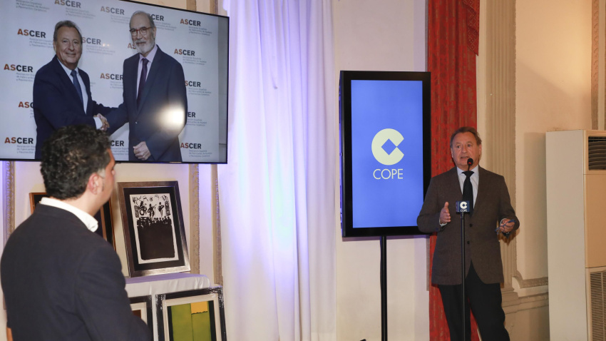 Ismael García Peris, presidente de Ascer, en la presentación del Anuario Cope 2025