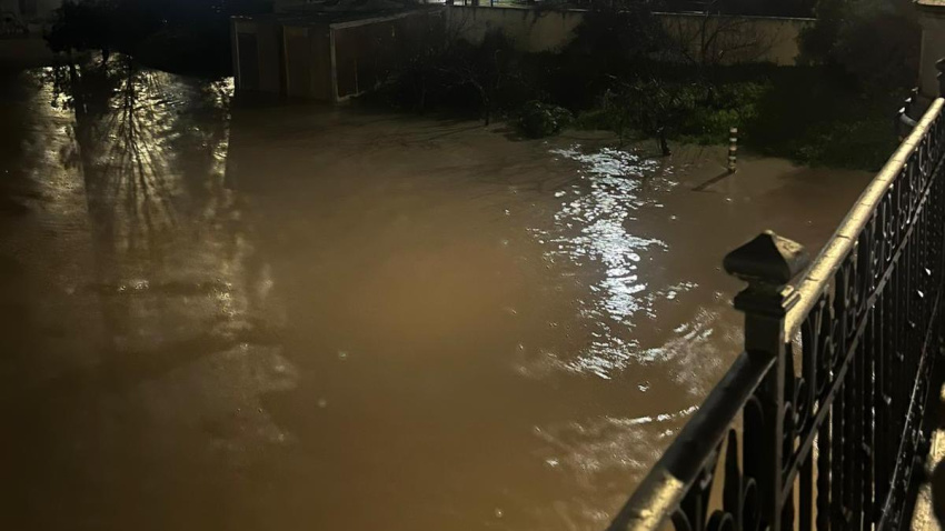 El río Genil a su paso por Écija