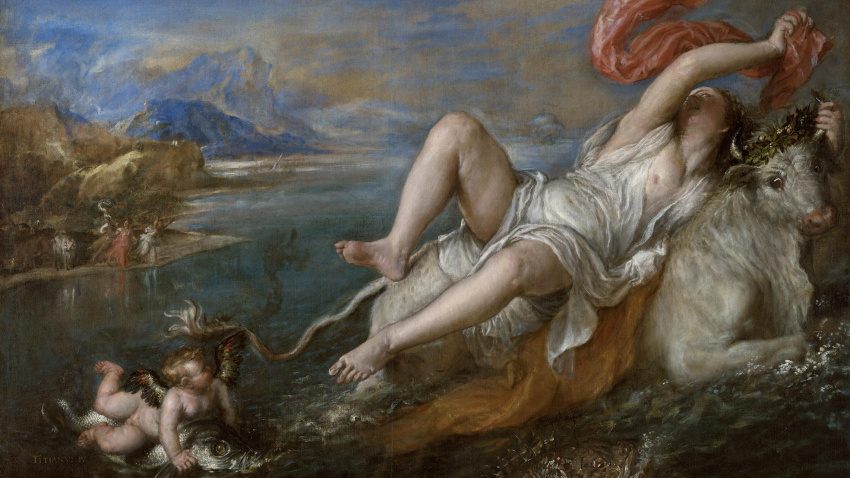 El nombre de Europa, por ejemplo, está directamente extraído de la mitología griega.