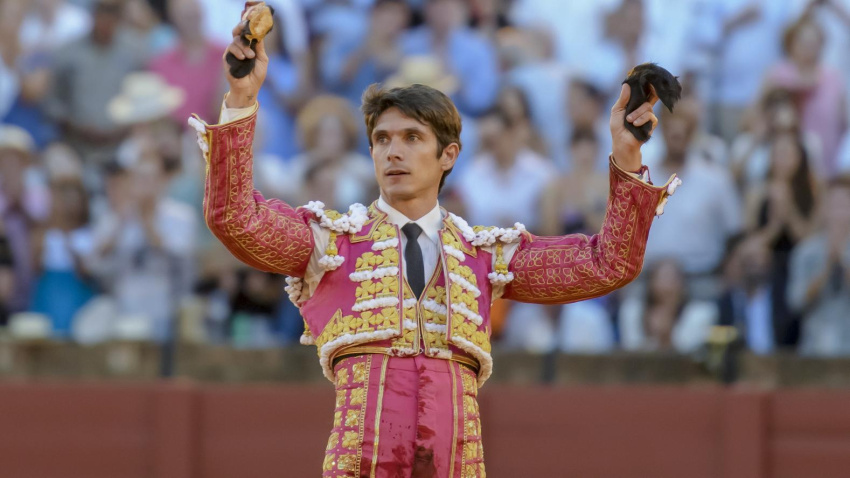 Sebastián Castella, en su tarde de triunfo en la Feria de San Miguel 2023