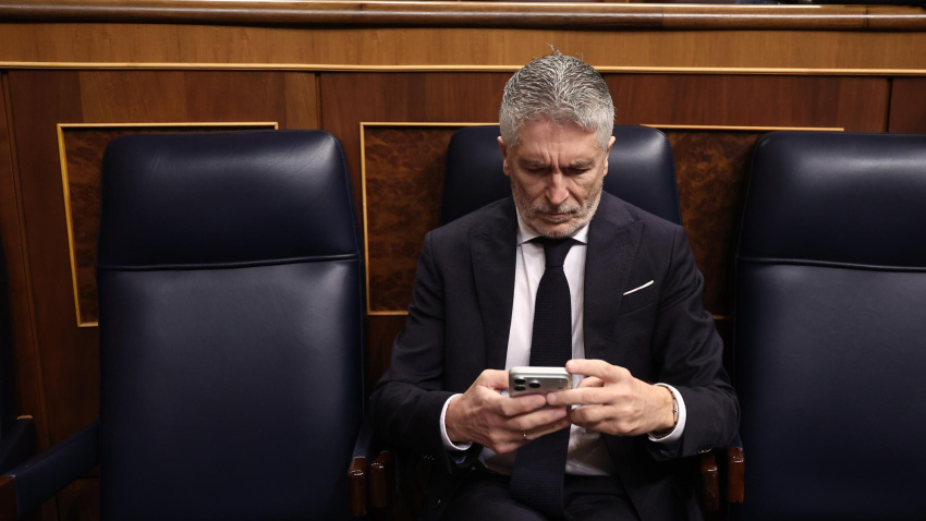 El ministro del Interior, Fernando Grande-Marlaska,