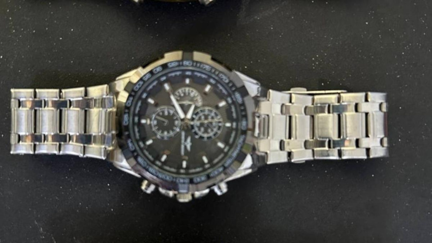 Relojes incautados en el operativo