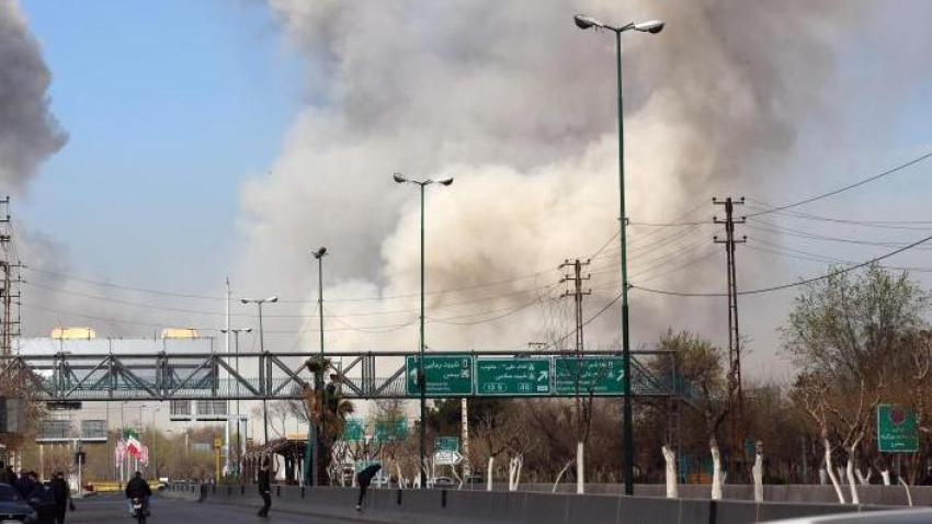 Teherán bajo las bombas de los ejércitos de Israel y Estados Unidos  TABEDIN TAHERKENAREH / EFE