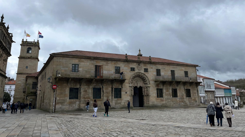 Pazo de San Xerome, sede del rectorado de la USC