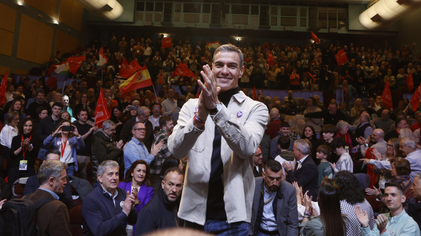 El secretario general del PSOE y presidente del Gobierno, Pedro Sánchez