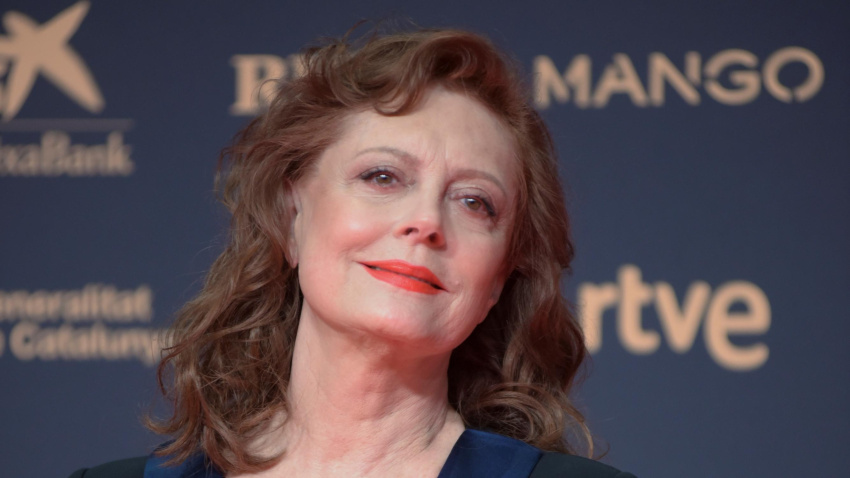 La actriz Susan Sarandon posa en la alfombra roja de la 40º edición de los Premios Goya