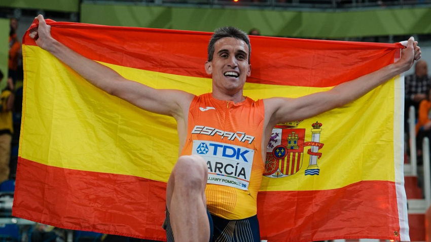 Mariano García volvió a enchufar la moto