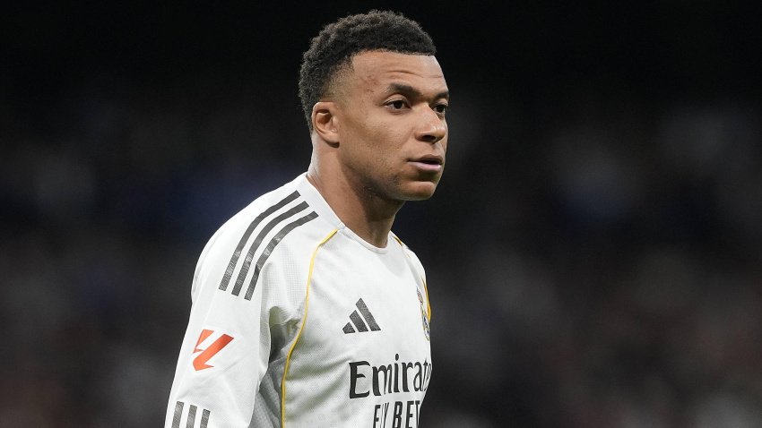 Kylian Mbappé, durante un encuentro con el Real Madrid