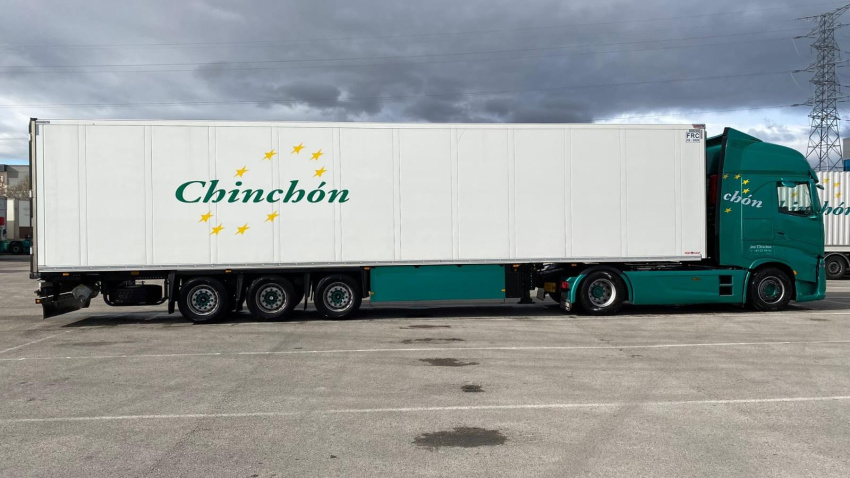 Camión de Transportes Chinchón