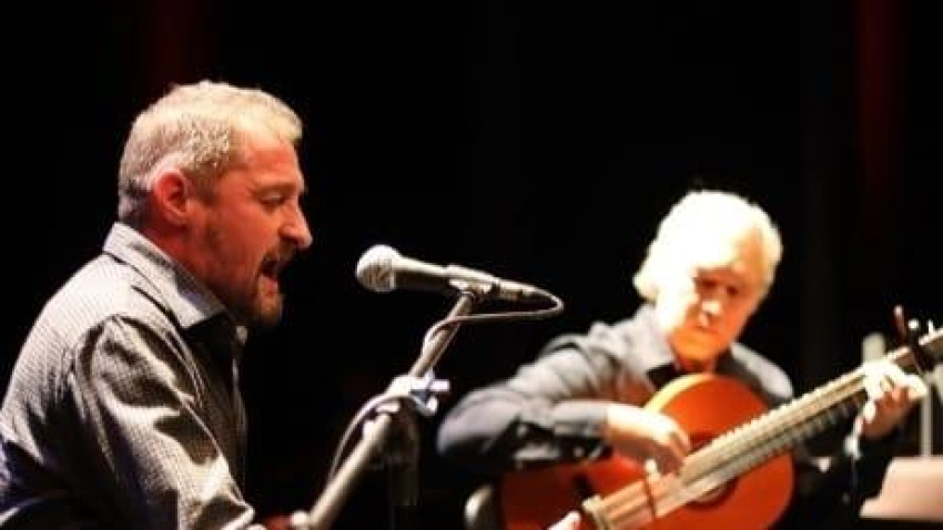 Juanjo Navas  cantaor en Bilbao