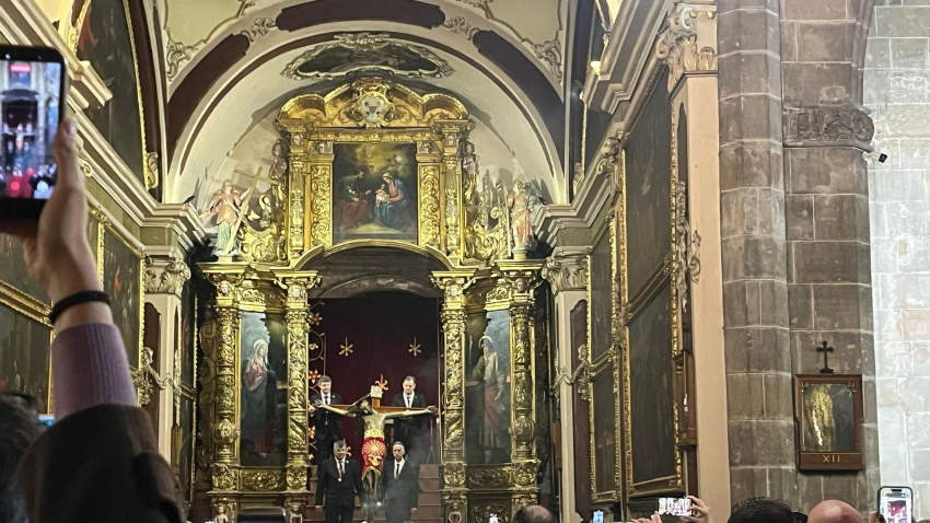 Imagen del Sant Crist de la Sang