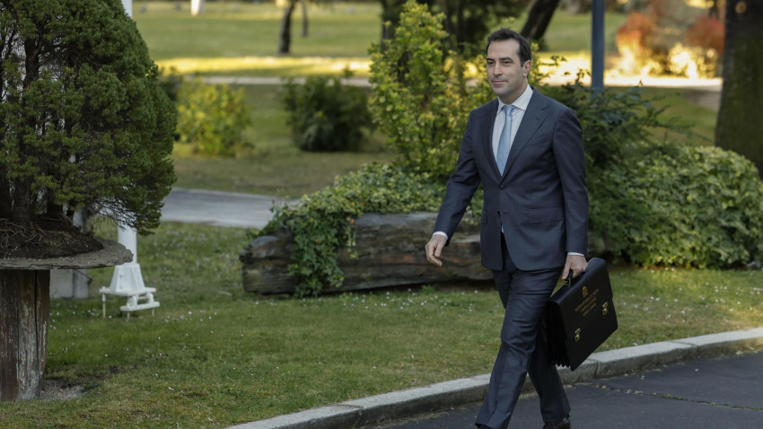 El nuevo vicepresidente primero del Gobierno y ministro de Economía, Comercio y Empresa, Carlos Cuerpo