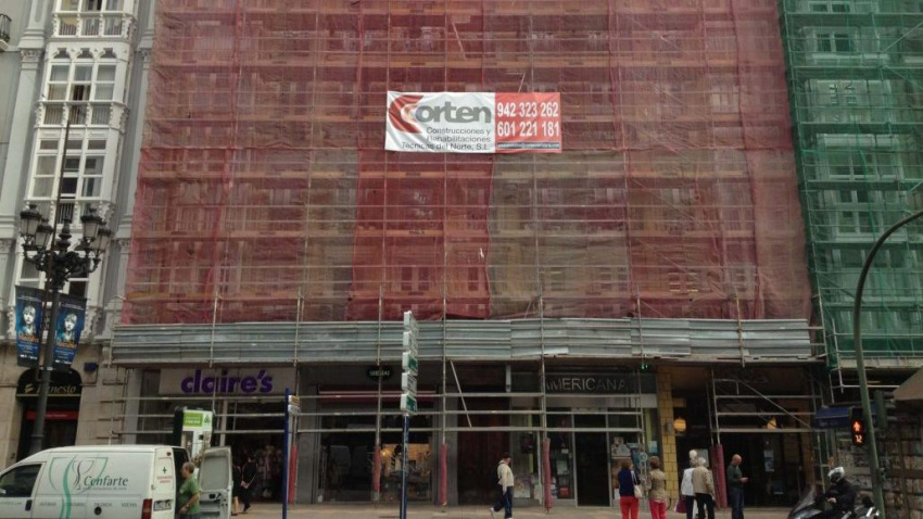 Andamios en Santander