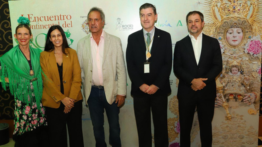 Por primera vez en la historia, la Hermandad Matriz de Almonte ha cruzado el Atlántico para reunirse con los rocieros de siete países americanos