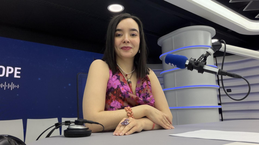 La historiadora Ana Velasco, en COPE
