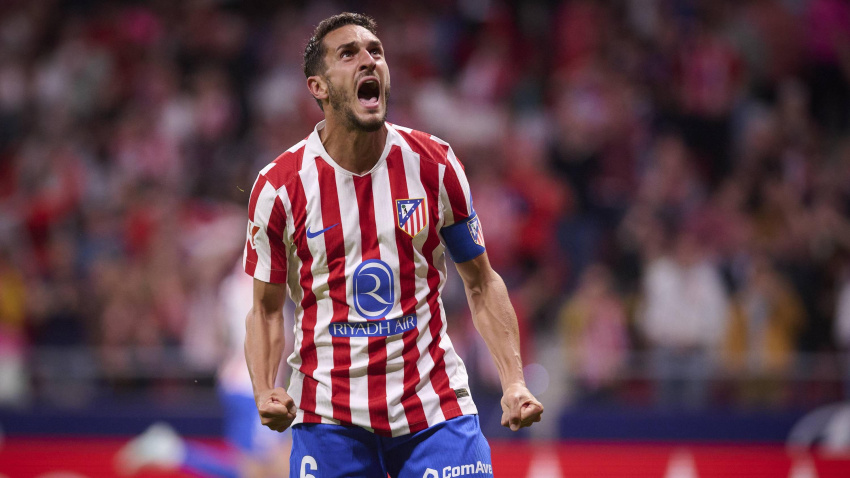 Koke, el parche de Simeone durante estas temporadas