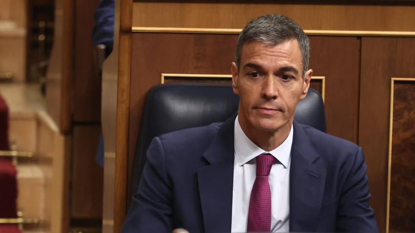 Pedro Sánchez, durante una sesión plenaria en el Congreso de los Diputados, a 9 de septiembre de 2026