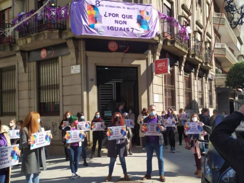 Vigo vive el 8M con actos y manifestaciones reivindicativas