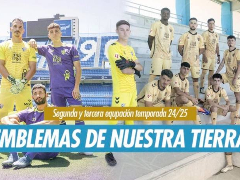 El M laga Completa Sus Equipaciones Con El Amarillo Y Una Con El Color el-m-laga-completa-sus-equipaciones-con-el-amarillo-y-una-con-el-color