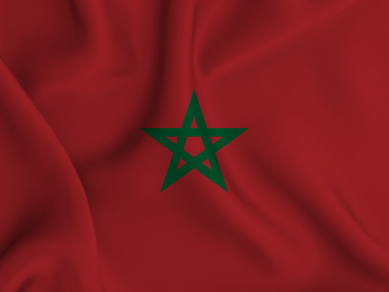 Bandera de Marruecos