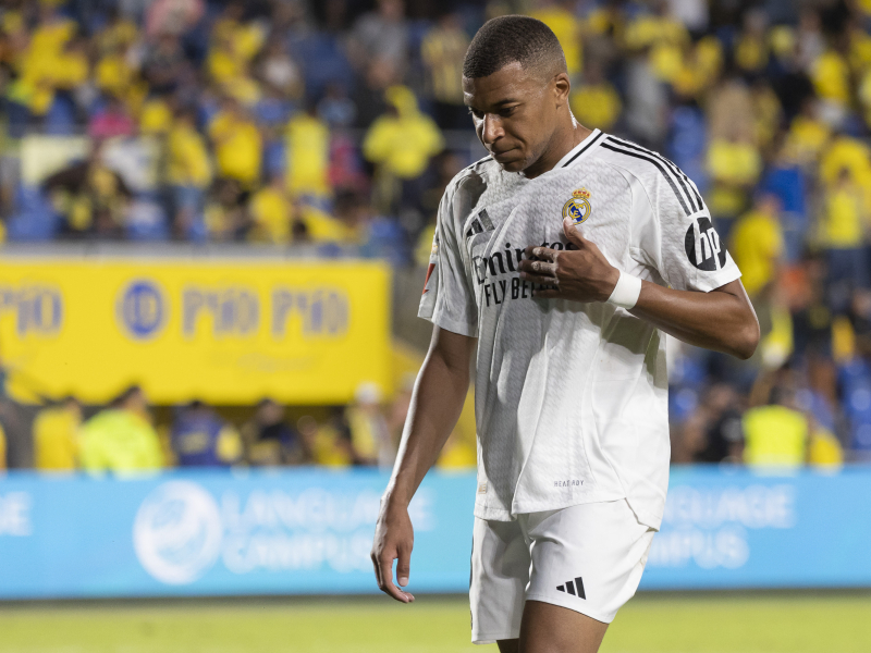 Mbappé ante Las Palmas en la jornada 3 de LaLiga.