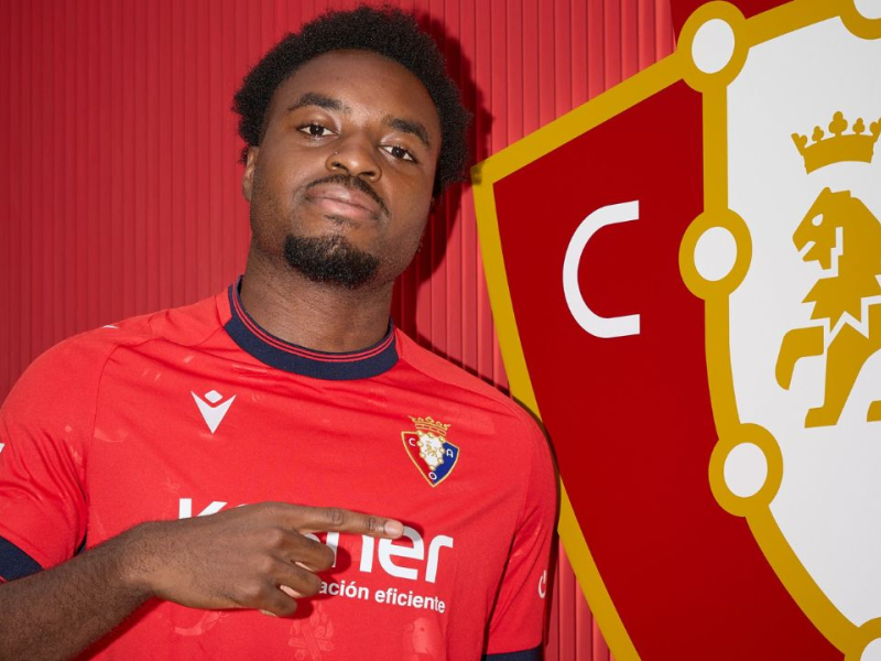 Boyomo, nuevo jugador de Osasuna