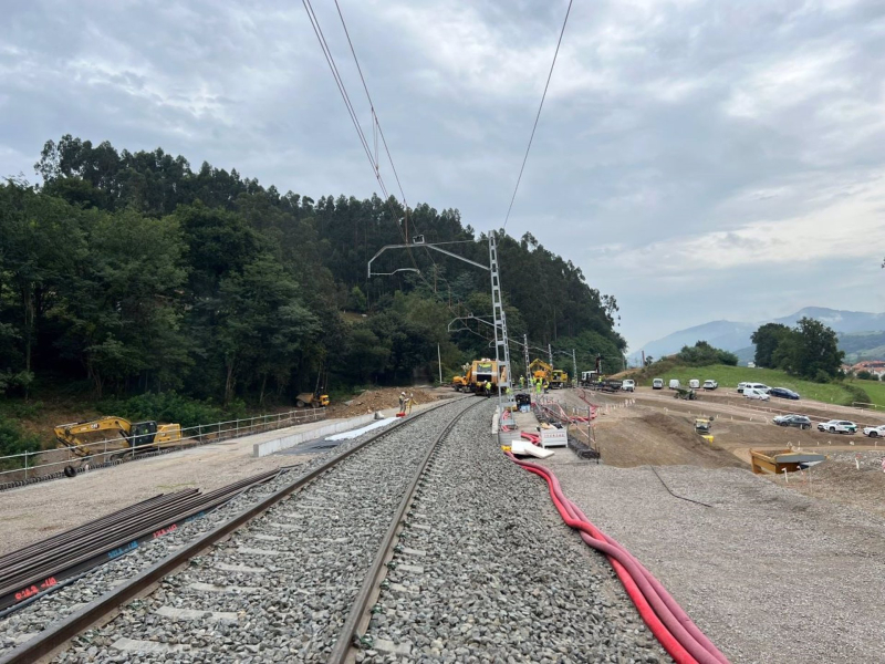 Las obras se han prolongado durante todo el mes de agosto