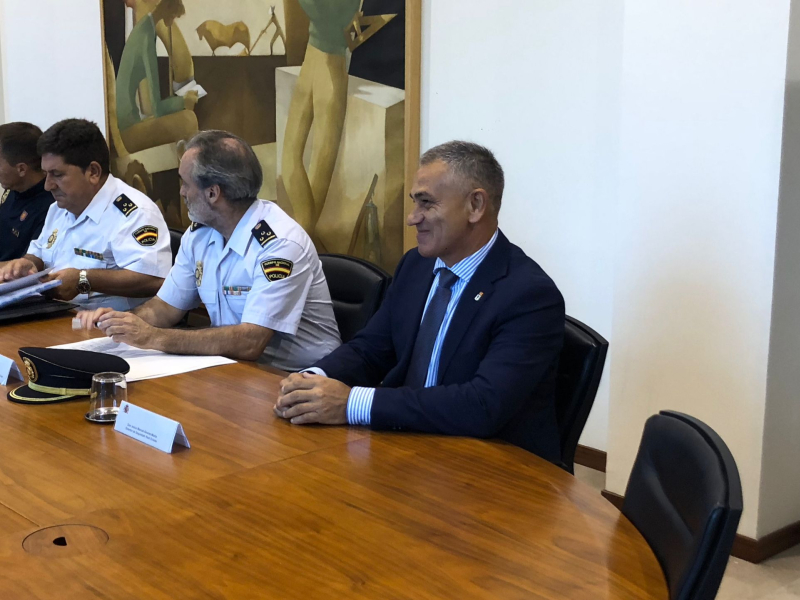 Jesús Álvarez, jefe de seguridad al Real Oviedo.