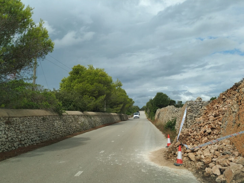 Inundaciones y daños en Menorca por el paso de la DANA